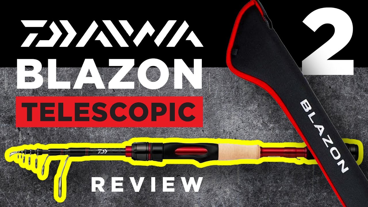 Daiwa Blazon Telescopic! Best Telescopic Fishing Rod Ever?
