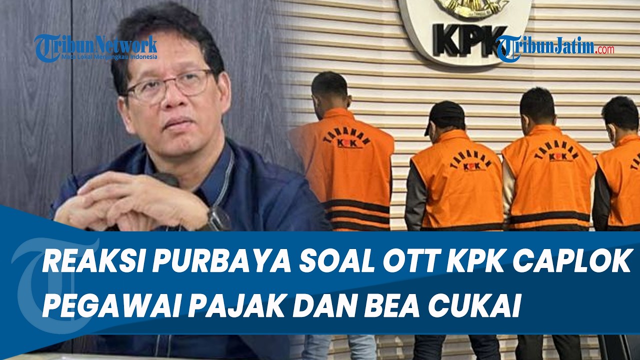 RESPONS Purbaya soal OTT KPK Caplok Pegawai Pajak & Bea Cukai, Petinggi Bakal Dipecat & Rotasi Besar