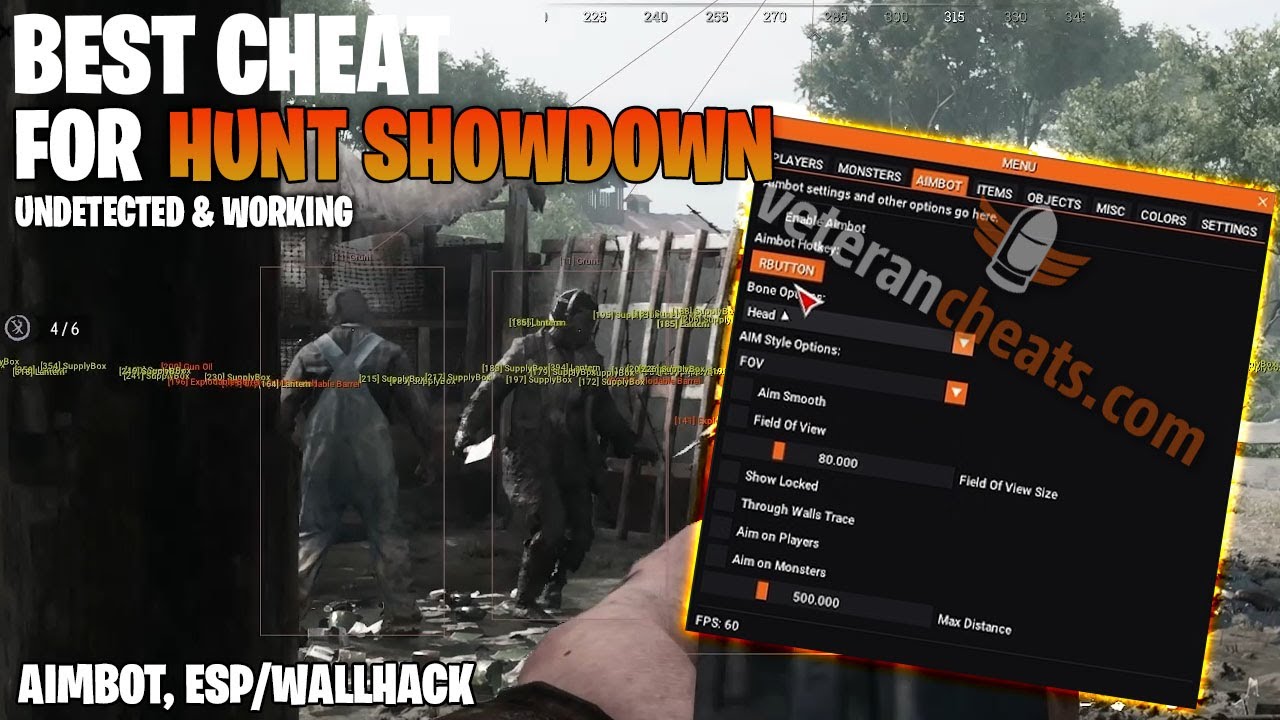 BEST HUNT SHOWDOWN 1896 CHEAT ON MARKET - Aimbot, ESP | ft. Veterancheats