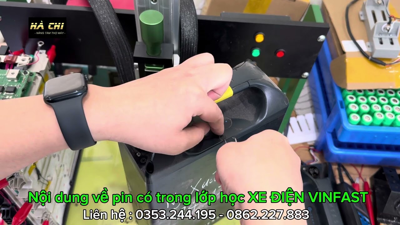 Xe điện Vinfast ludo impset klara s lỗi pin và cách cân lại cell pin.