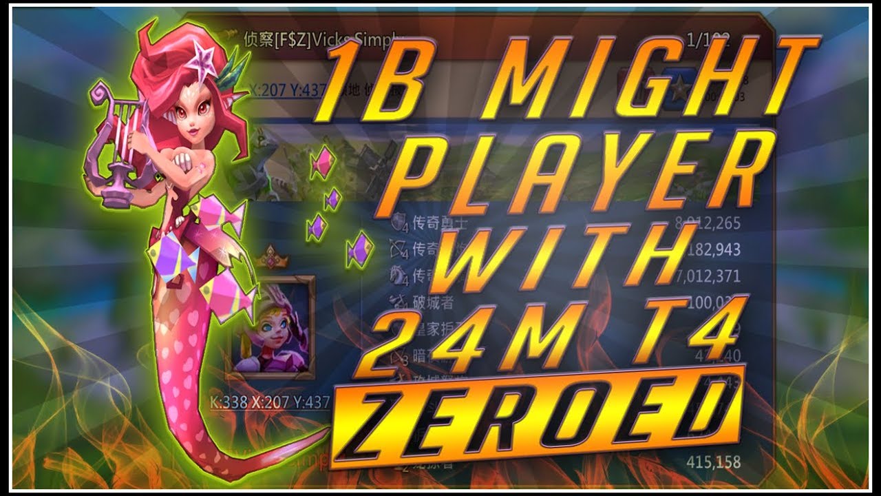 Three 1B Might Players Getting Zeroed in 24 Hrs ft. Multi Rallies #LordsMobile