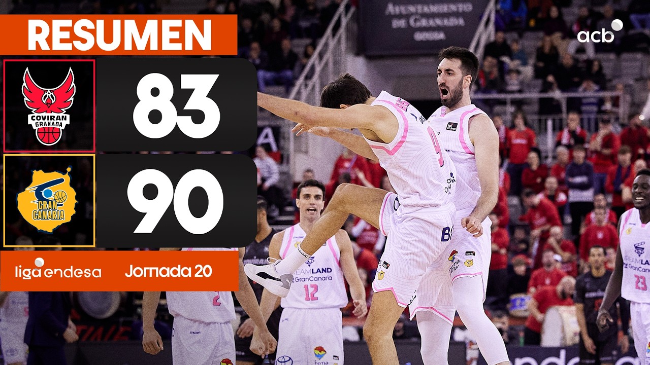 Coviran Granada - Dreamland Gran Canaria (83-90) RESUMEN | Liga Endesa 2025-26