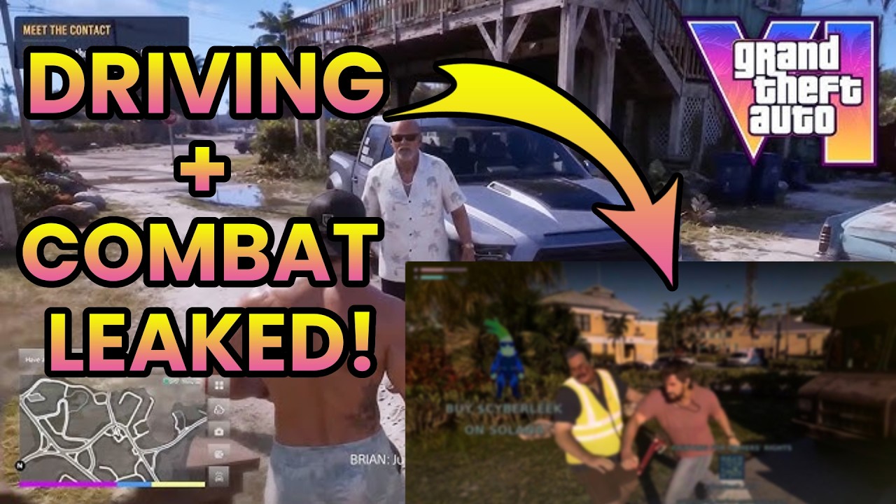 *BREAKING* GTA 6 JUST LEAKED AGAIN&hellip; 6 STAR WANTED LEVEL, MELEE COMBAT, DRIVING & MORE!