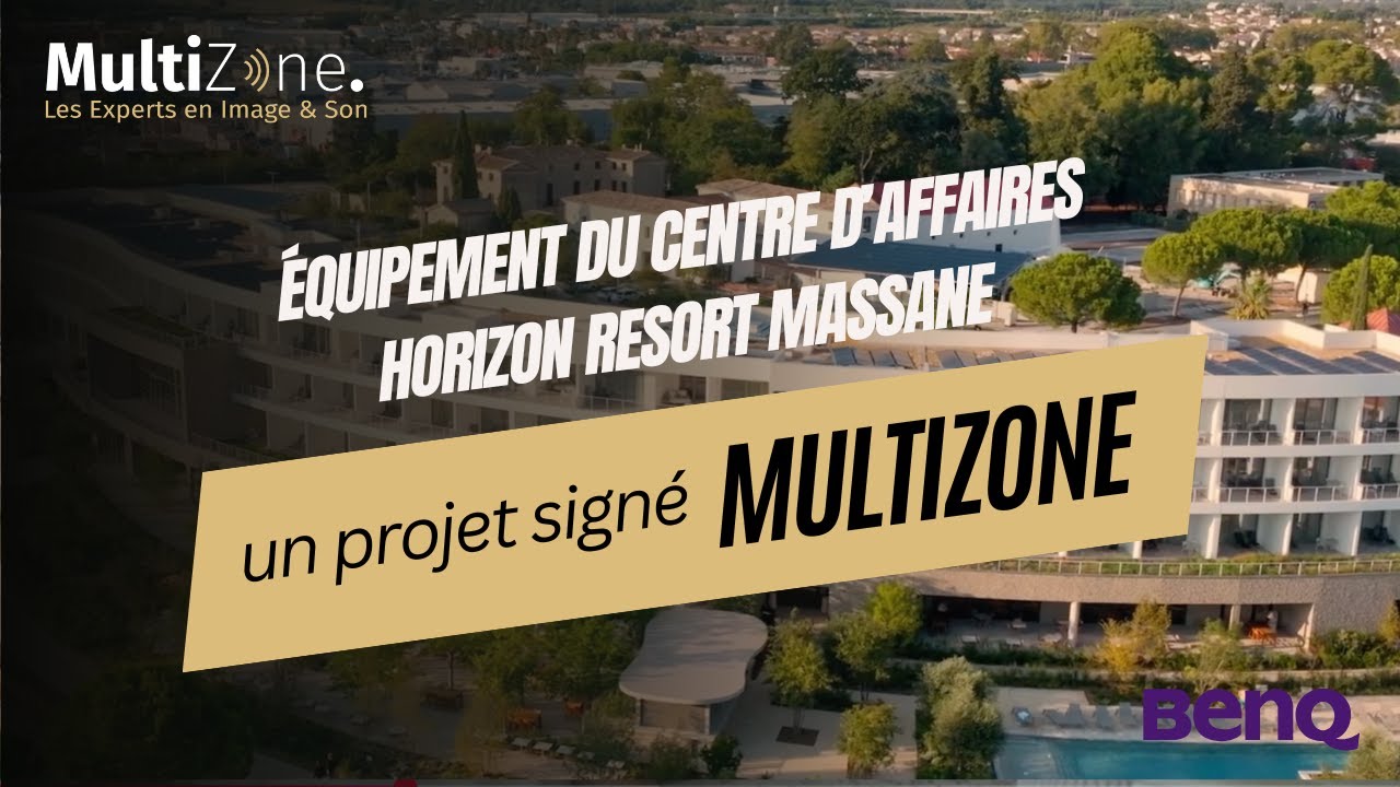 Centre d’Affaires Horizon Resort Massane – Une intégration audiovisuelle signée MultiZone & BenQ