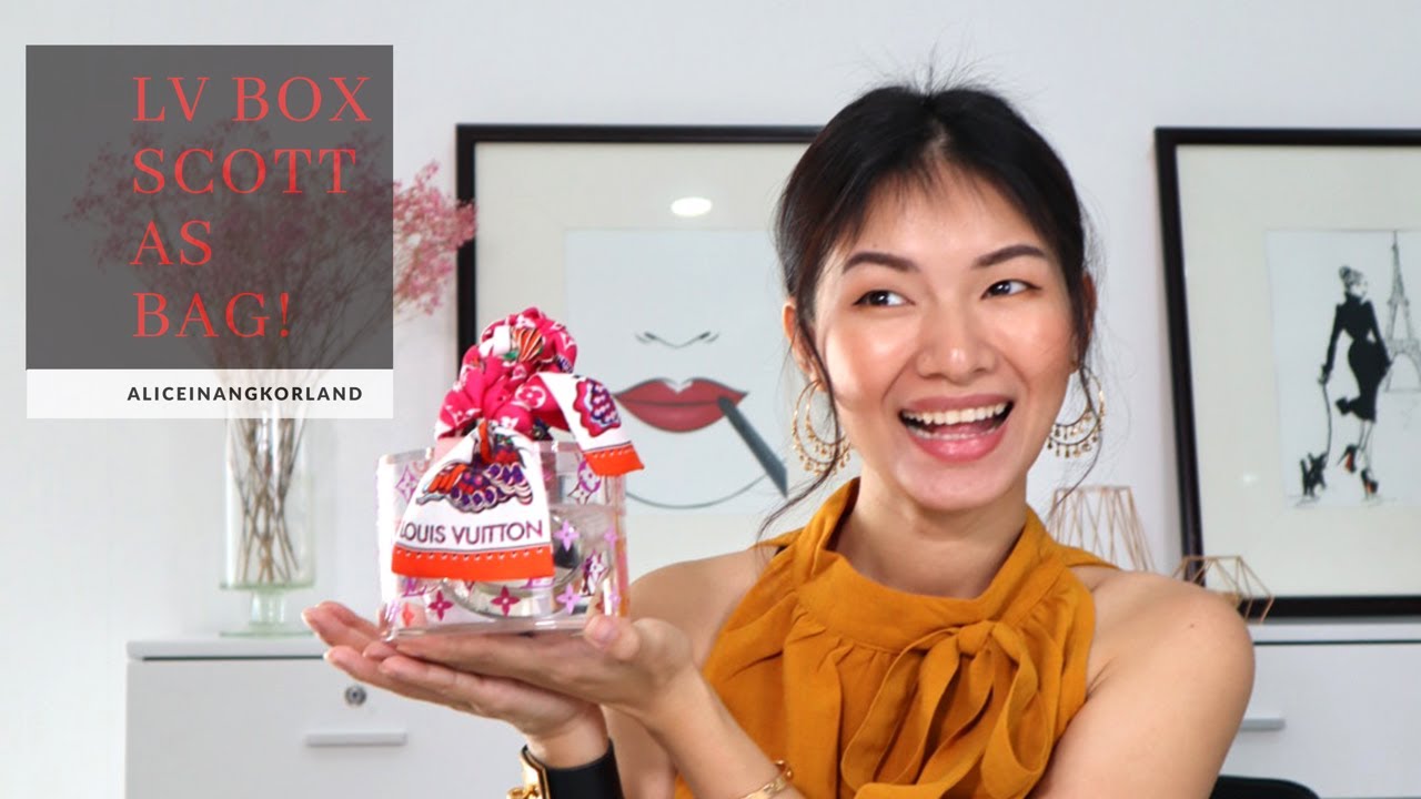 How to Use The LV Box Scott As an Evening Bag