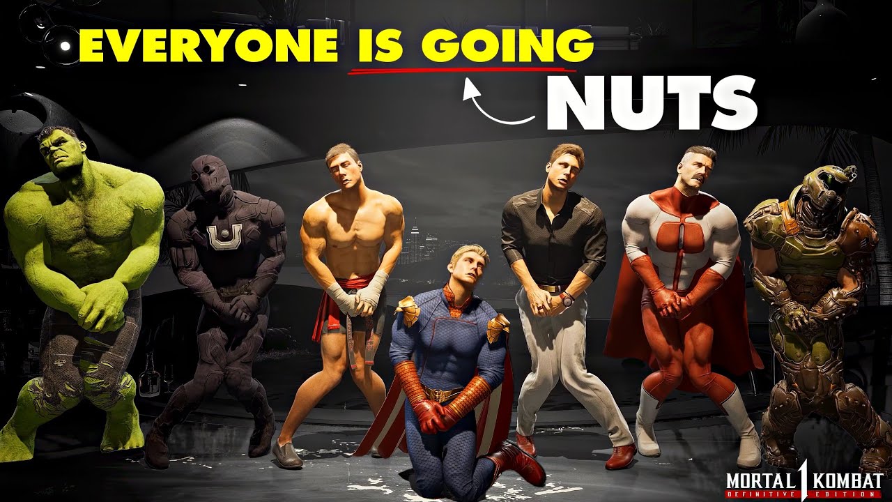 Mortal Kombat 1 But Everyone Going Nuts! (Johnny Cage Quitality Edition)