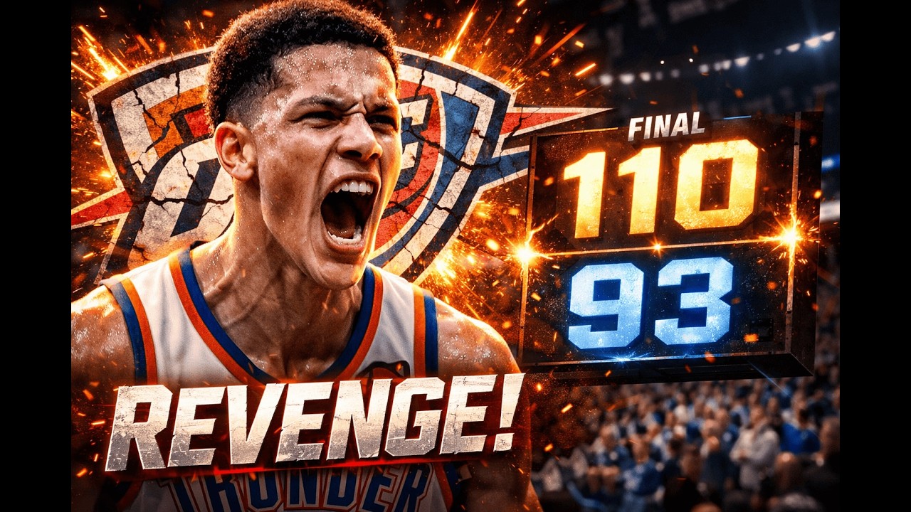 Bucks Shock Thunder Without Giannis! 😱 110-93 Full Game Breakdown