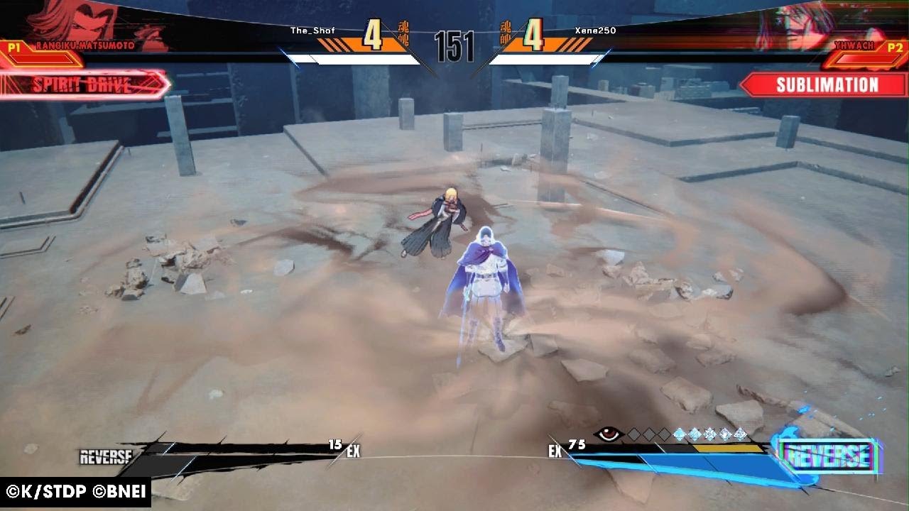 RANGIKU VS YWACH | BLEACH Rebirth of Souls