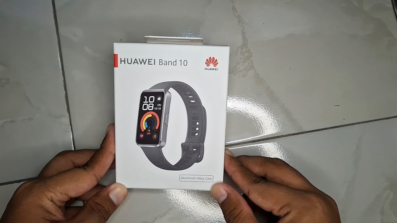 (ASMR) Unboxing Huawei Band 10