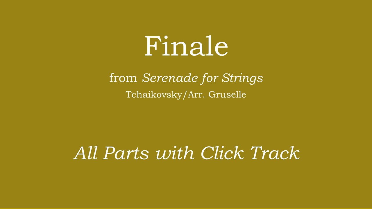 Finale from 