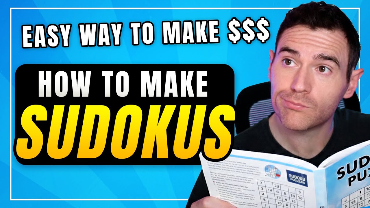 How to Make a Sudoku Book in Just 10 MINUTES | Amazon KDP Challenge #1