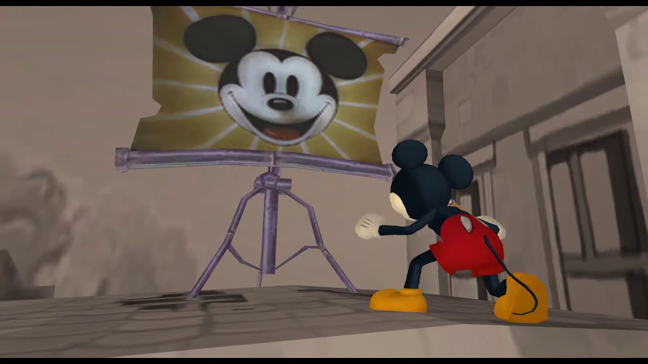 Epic Mickey Paint Path part 6: Mountain of Junk