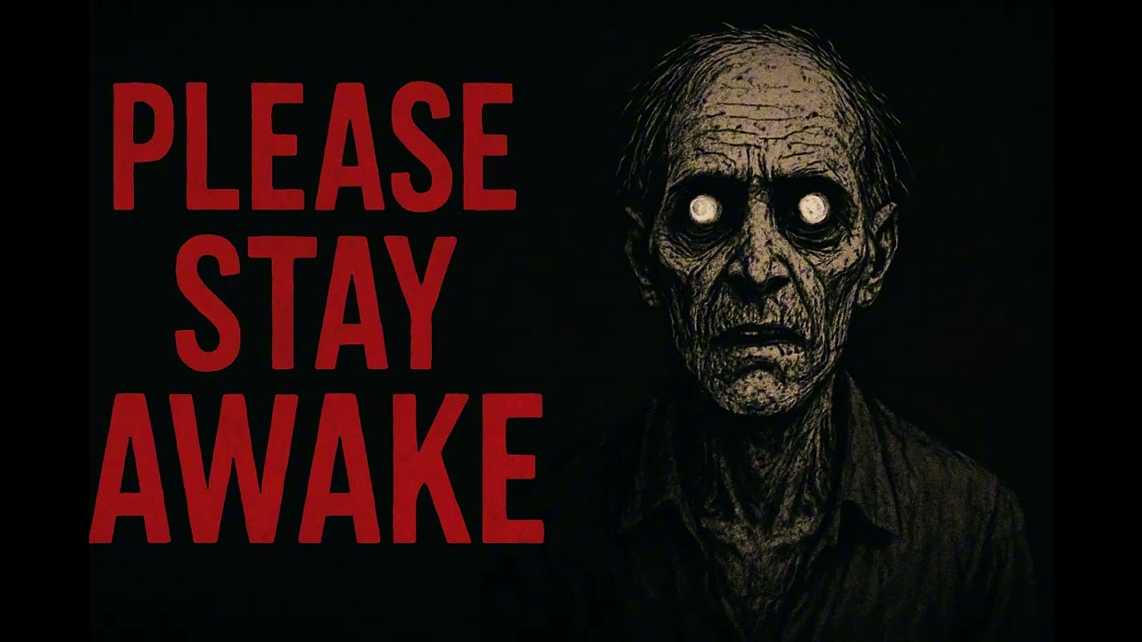 Please Stay Awake | Human Voiced Horror Narration for Deep Sleep