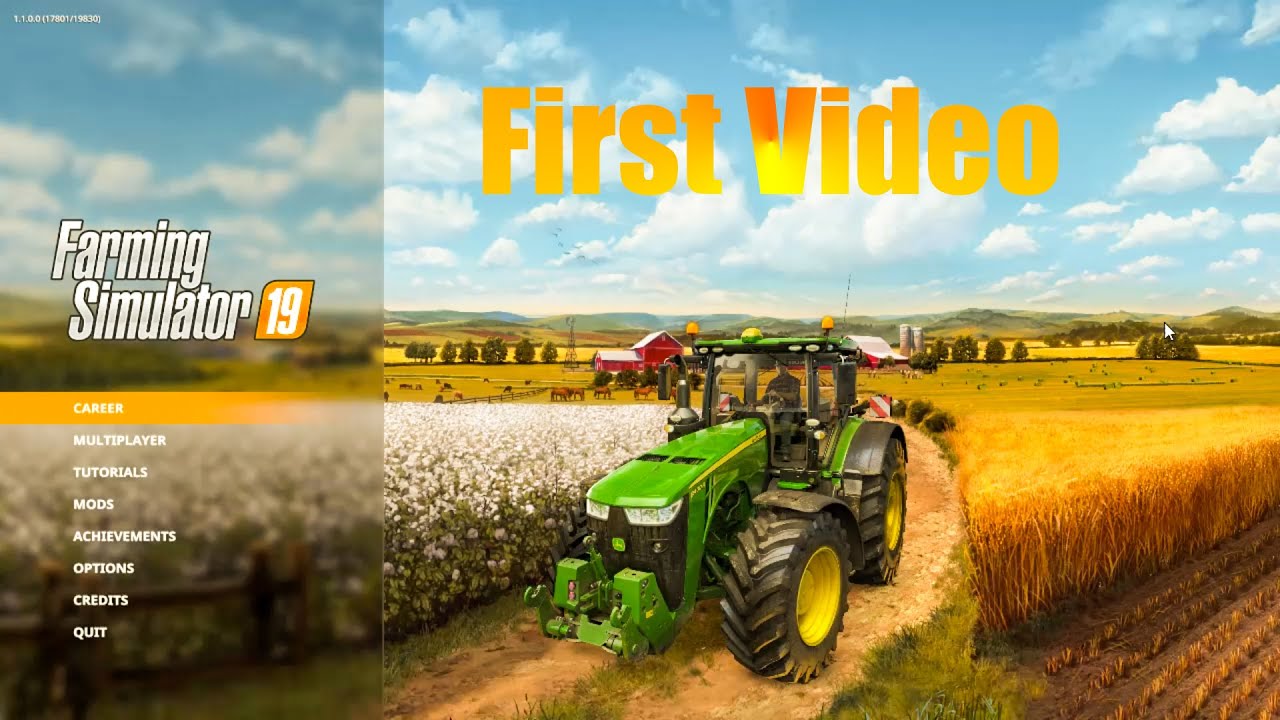 #AgricultureSimulator| Wheat Harvesting