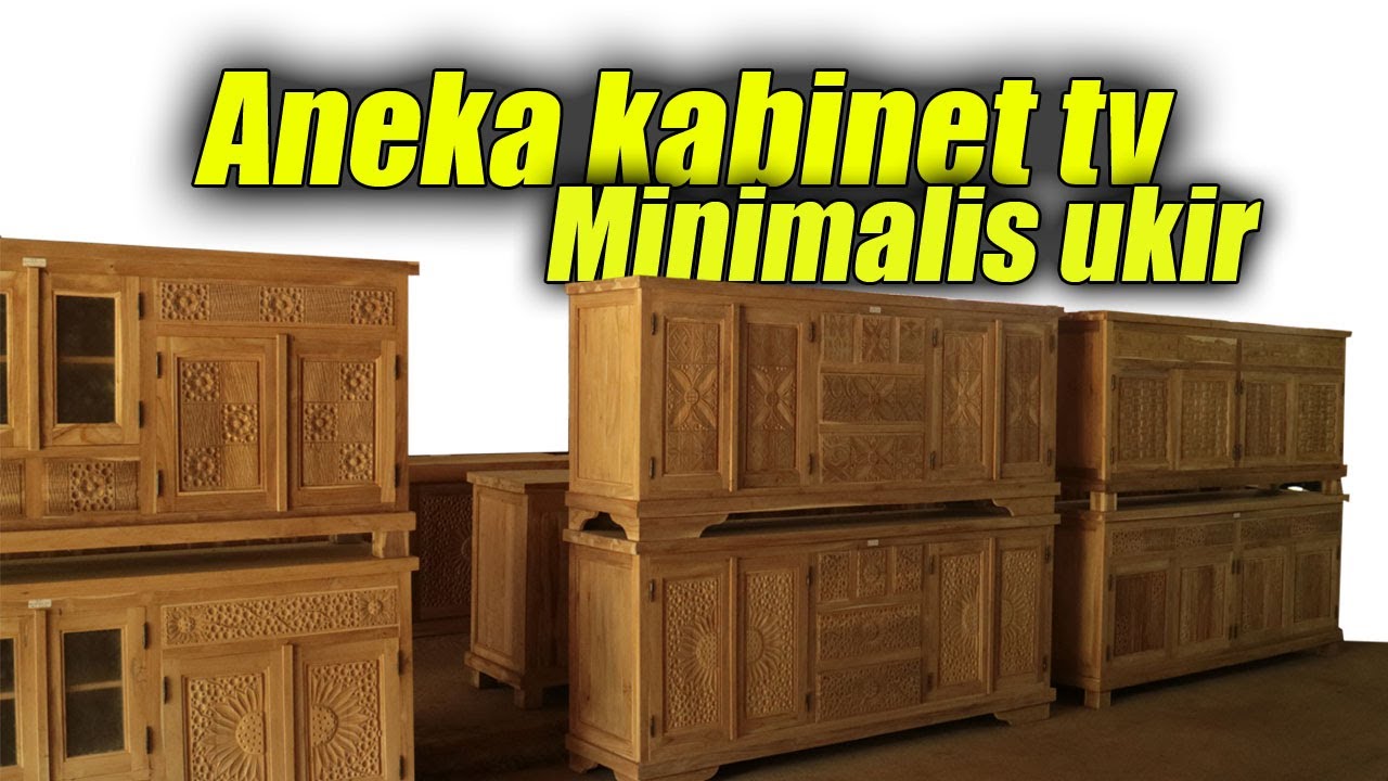 GALERI 10 LEBIH MODEL BUFET TV UKIR DAN  MINIMALIS - READY STOCK