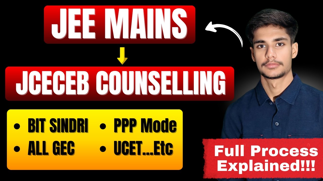 How to get BIT Sindri and Other colleges ? JCECEB COUNSELLING DETAILS