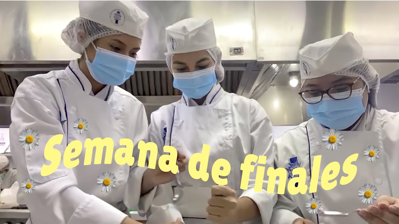 Semana de trabajos finales | Estudiante de Gastronomía