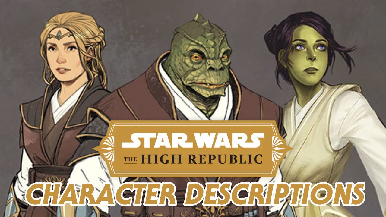 Star Wars The High Republic - New Character Details and Speculation