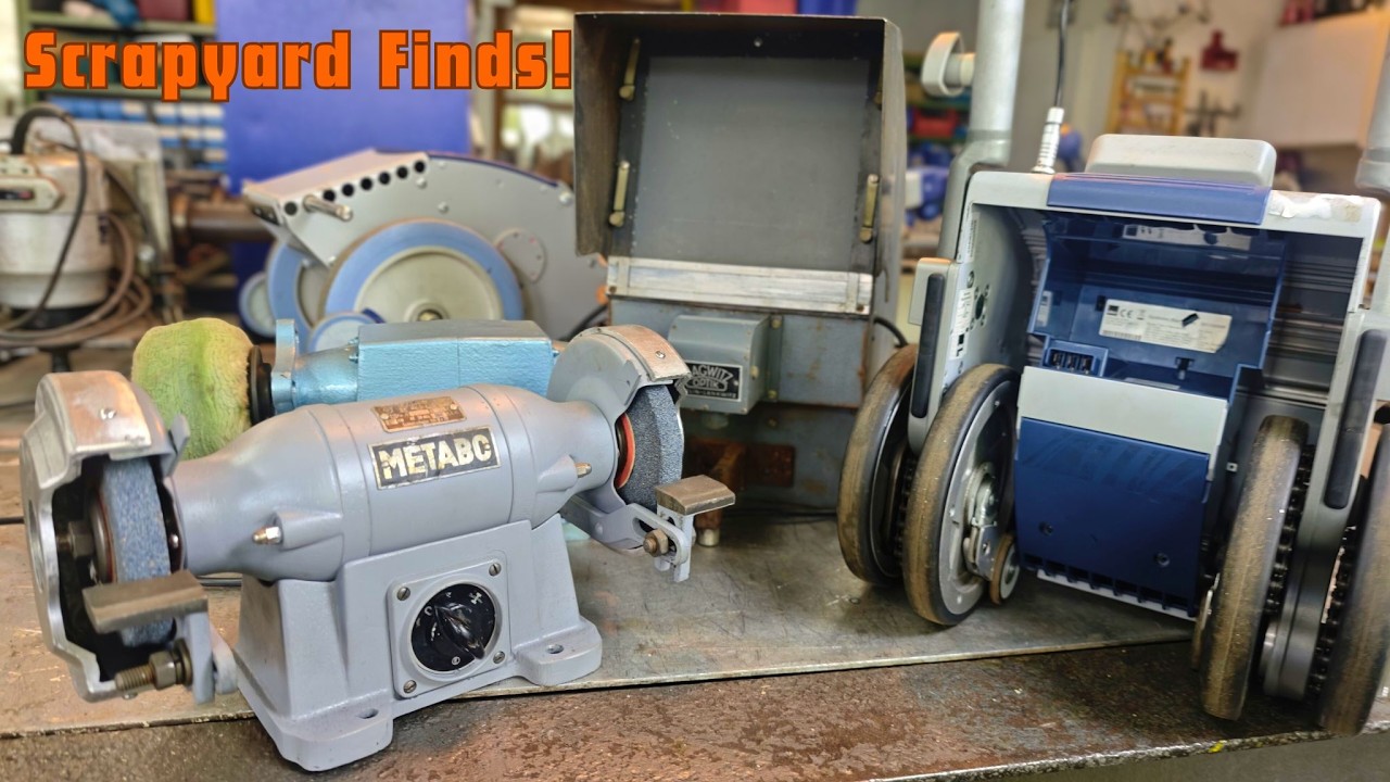 Curious Scrapyard Finds! Repair-A-Thon! Quality Tools and Strange Devices repaired METABO, REMA etc