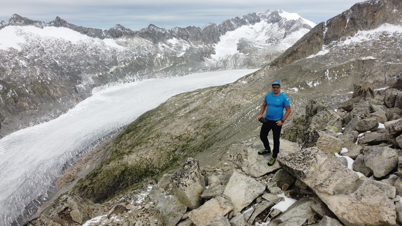 Klein Furkahorn 3026 m .Rhone Glacier 🏔🇨🇭 8 august 2023