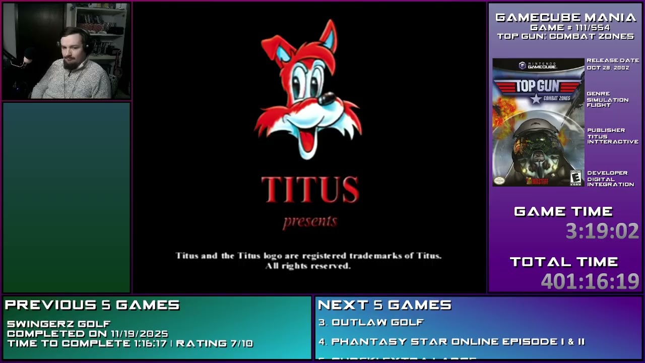 GameCube Mania Game 111: Top Gun: Combat Zones Part 2