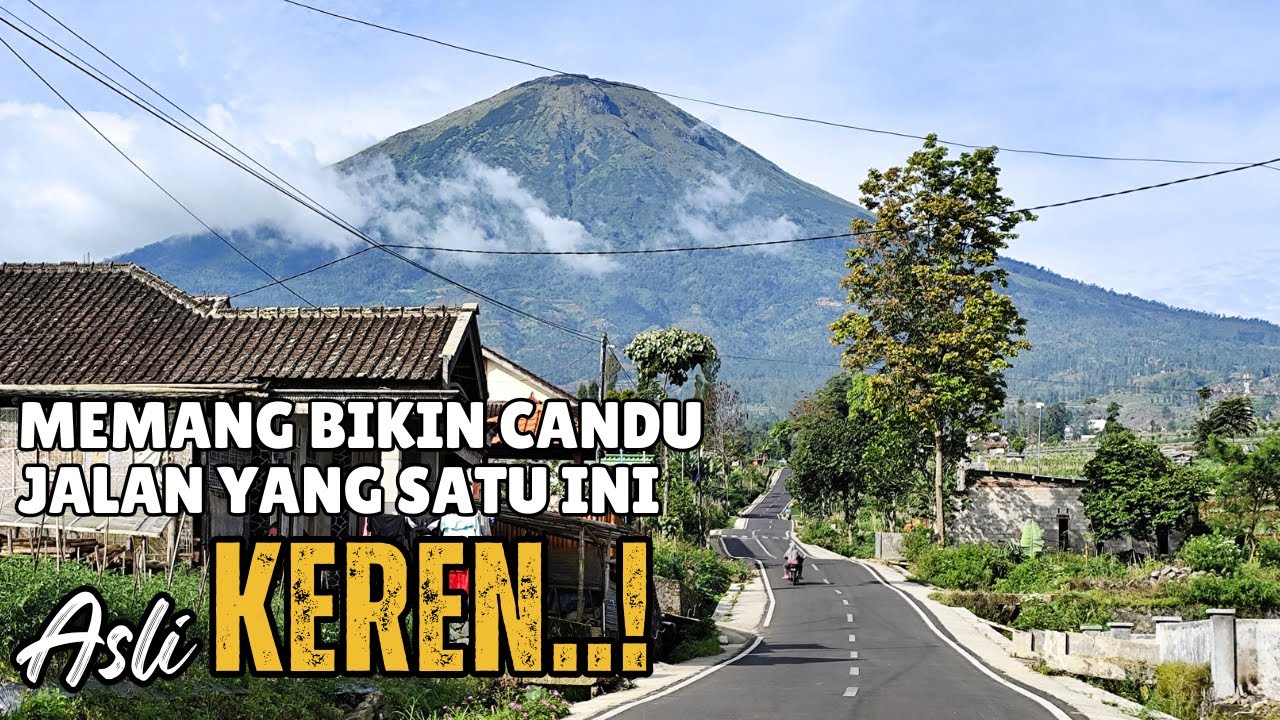 ASLI KEREN..!! Jalan Terindah di Temanggung Jawa Tengah