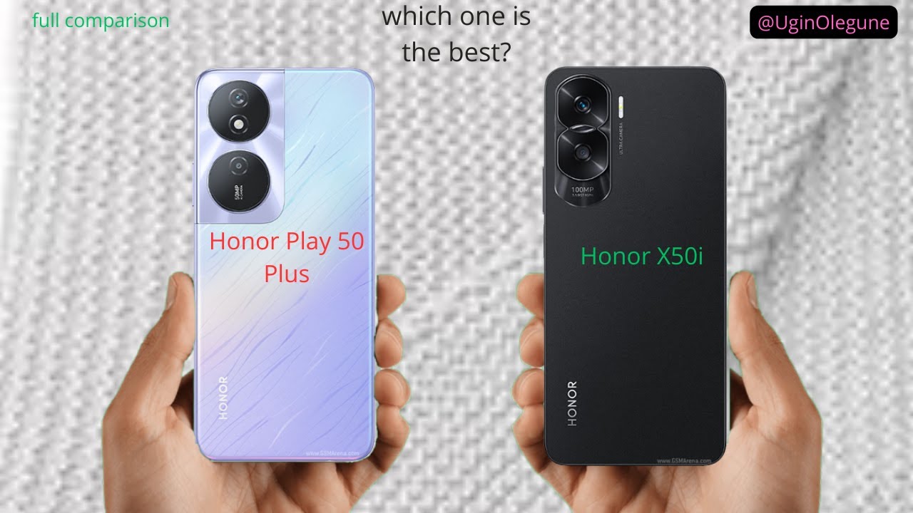 Honor Play 50 Plus vs Honor X50i