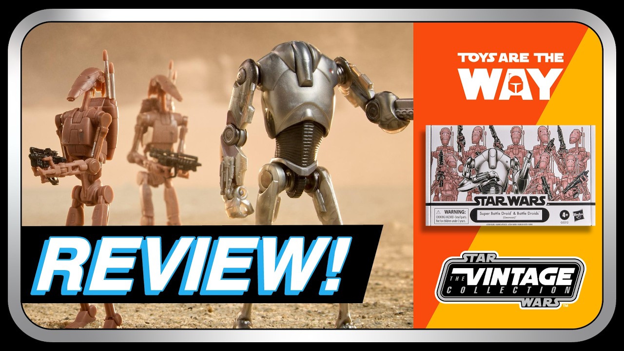 ХОРОШИЕ? ПЛОХИЕ? Обзор набора из 4 фигурок Super Battle Droid и Battle Droid из серии Star Wars T...