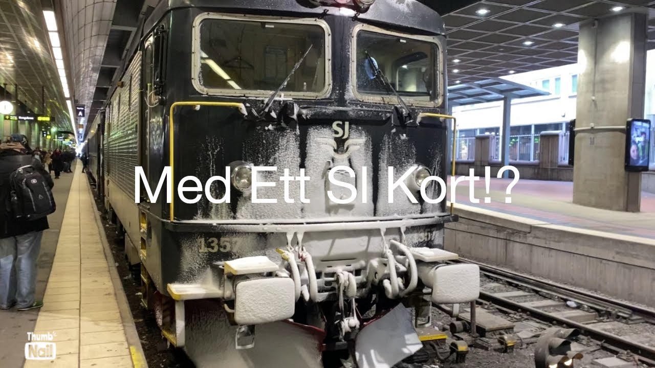 Hur man &aring;ker med ett SJ T&aring;g med ett SL Kort!