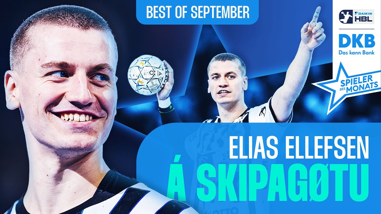 DESWEGEN ist er der DKB Spieler des Monats September I Best of Elias Ellefsen á Skipagøtu