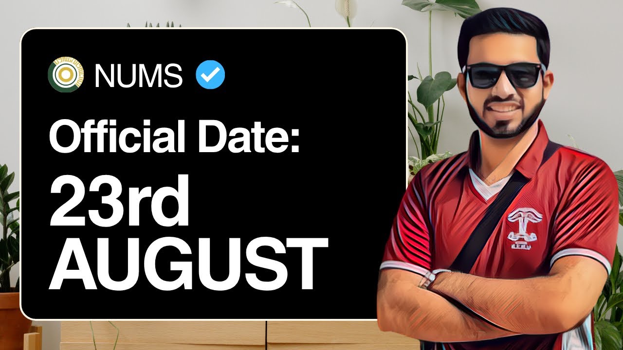 NUMS MDCAT 2026 | All You Need To Know About It | Date, Syllabus, Pattern & Preparation Tips