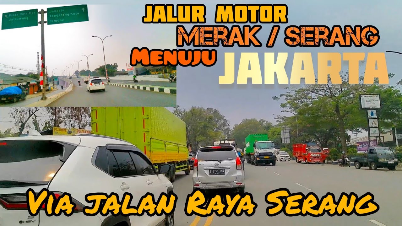 Rute Mudik Motor Merak - Jakarta