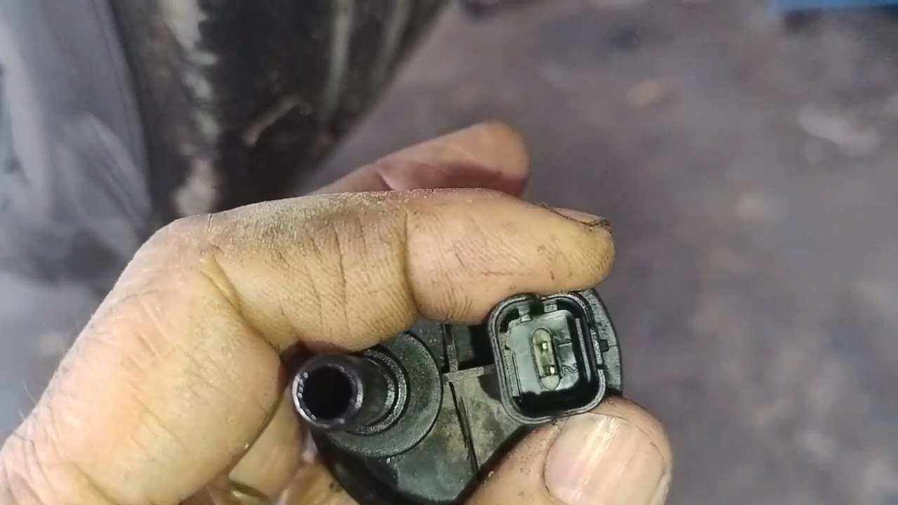válvula do canister trancada Sandero 1,6