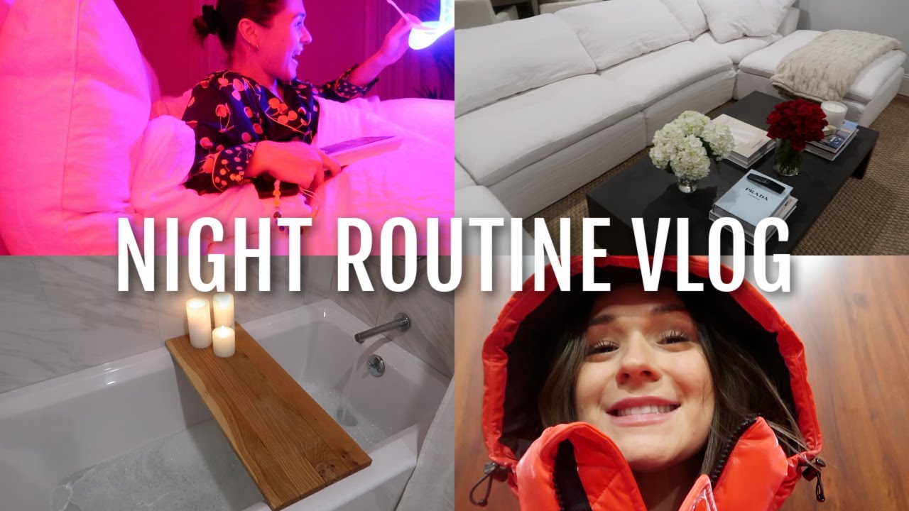 NIGHT TIME ROUTINE WINTER 2021: relax & destress