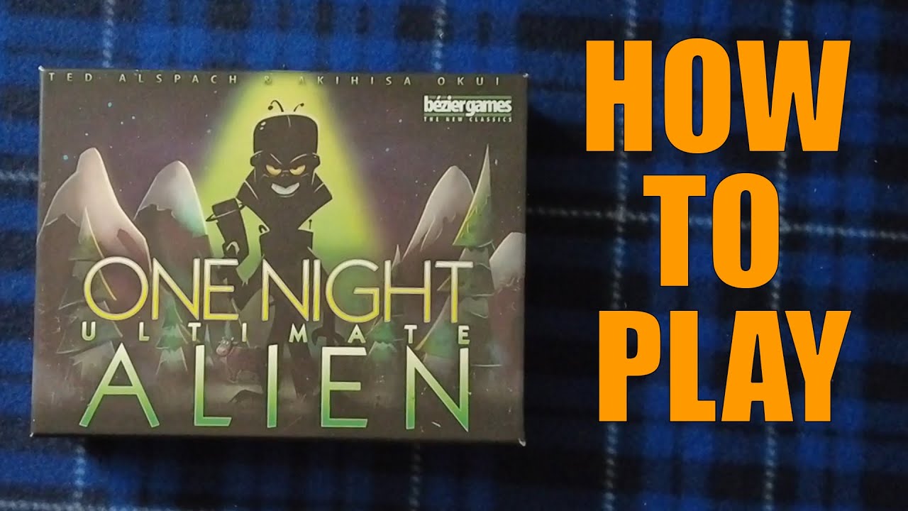 Как играть в «One Night Ultimate Aliens» #ONUA #настольнаяигра