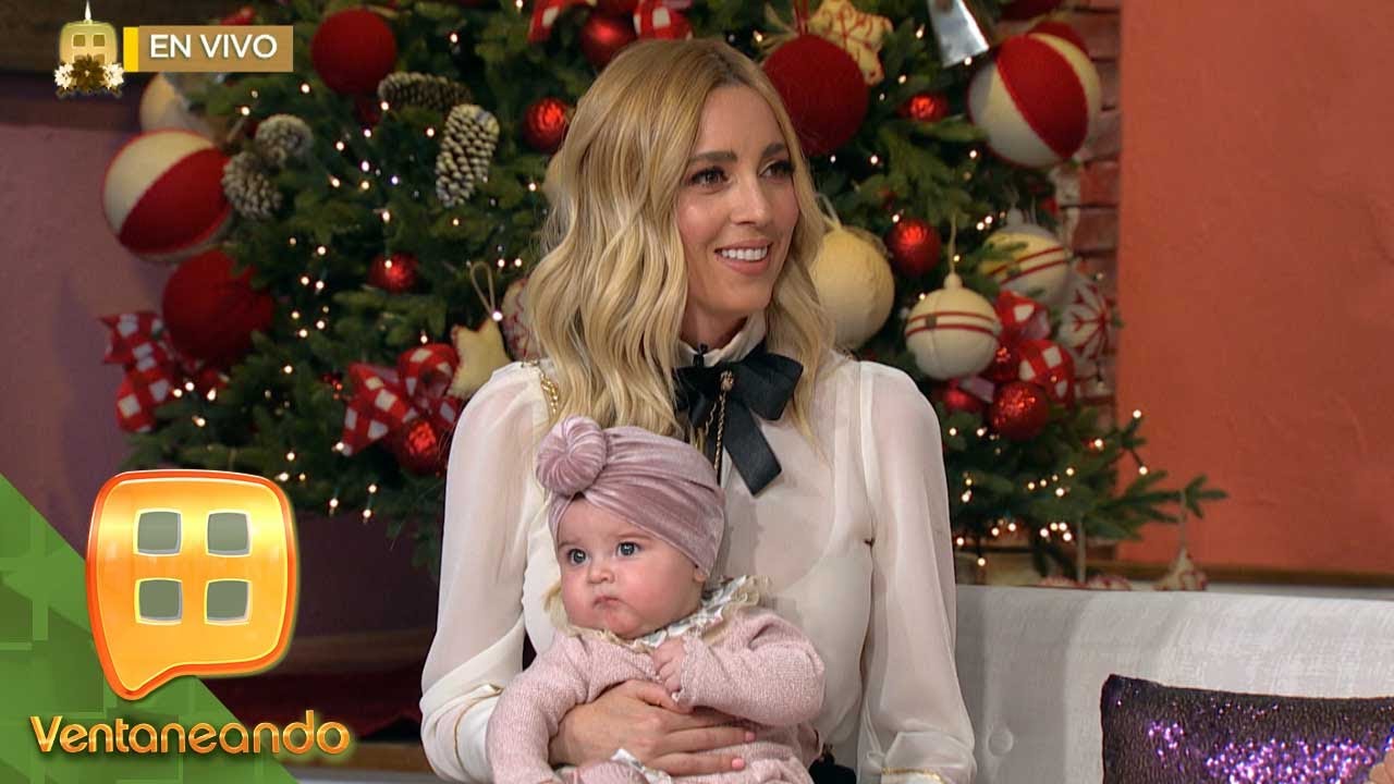 ¡Shanik Aspe nos visita en el foro y nos presenta a su hermosa hija Carlotta! | Ventaneando