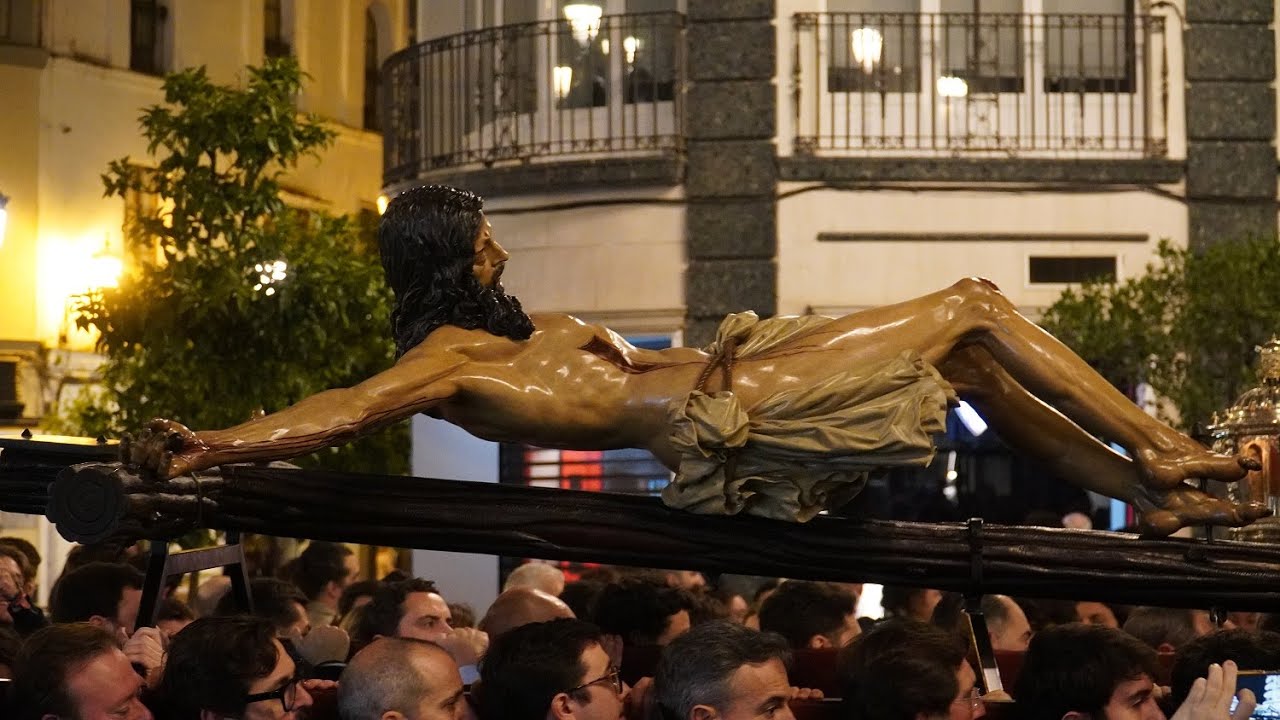 (4k) TRASLADO DE LA HERMANDAD DE LOS ESTUDIANTES A LA CATEDRAL. - Sevilla 2024 | #ssantasevilla24