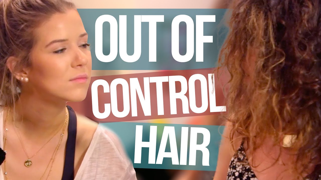 How to Straighten OUT OF CONTROL Frizzy Hair