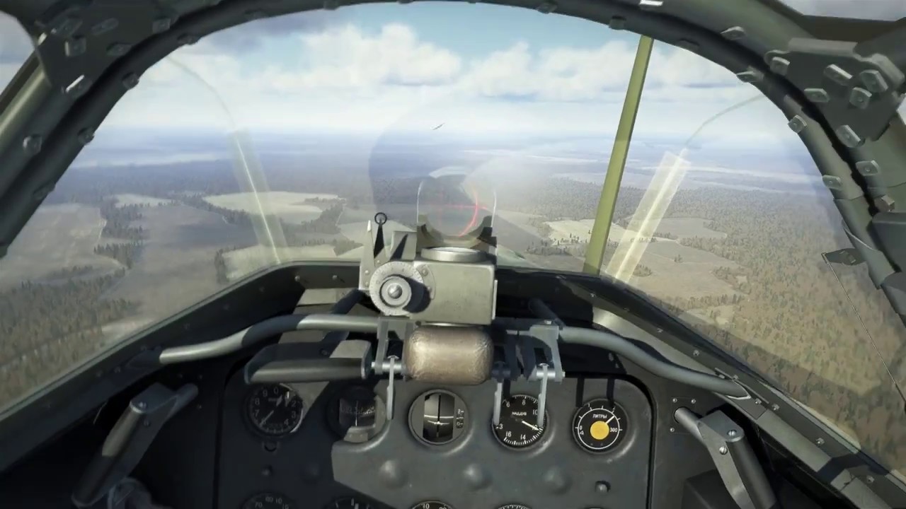 IL 2 Sturmovik Battle of Stalingrad 'Scramble' mission VR Cockpit view