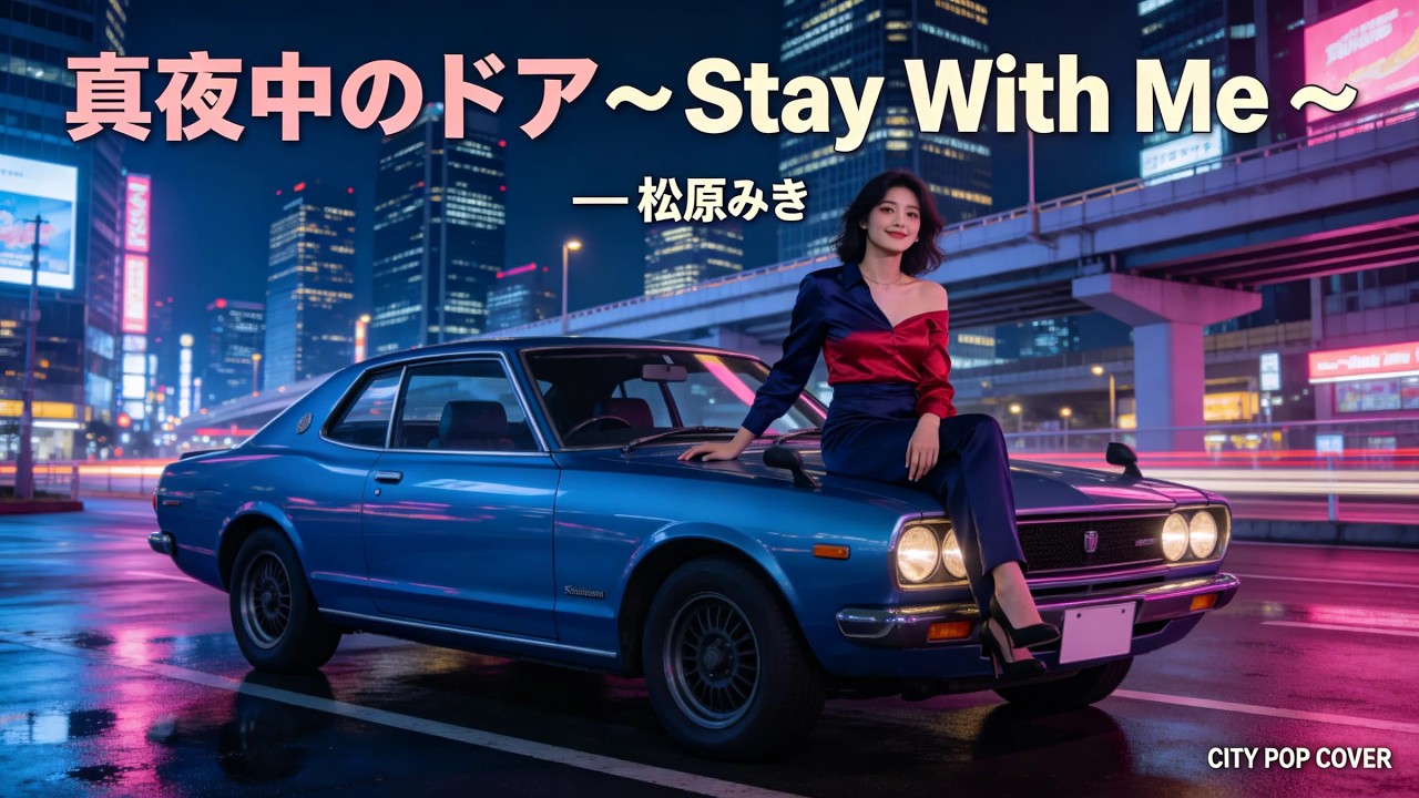 真夜中のドア〜Stay With Me〜／松原みき（City Pop Cover）｜忘れられない夜の恋