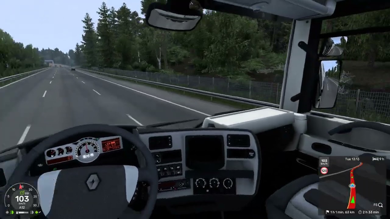 Euro Truck Simulator 2 Delivery spherical valves across Germany (22 t) №1