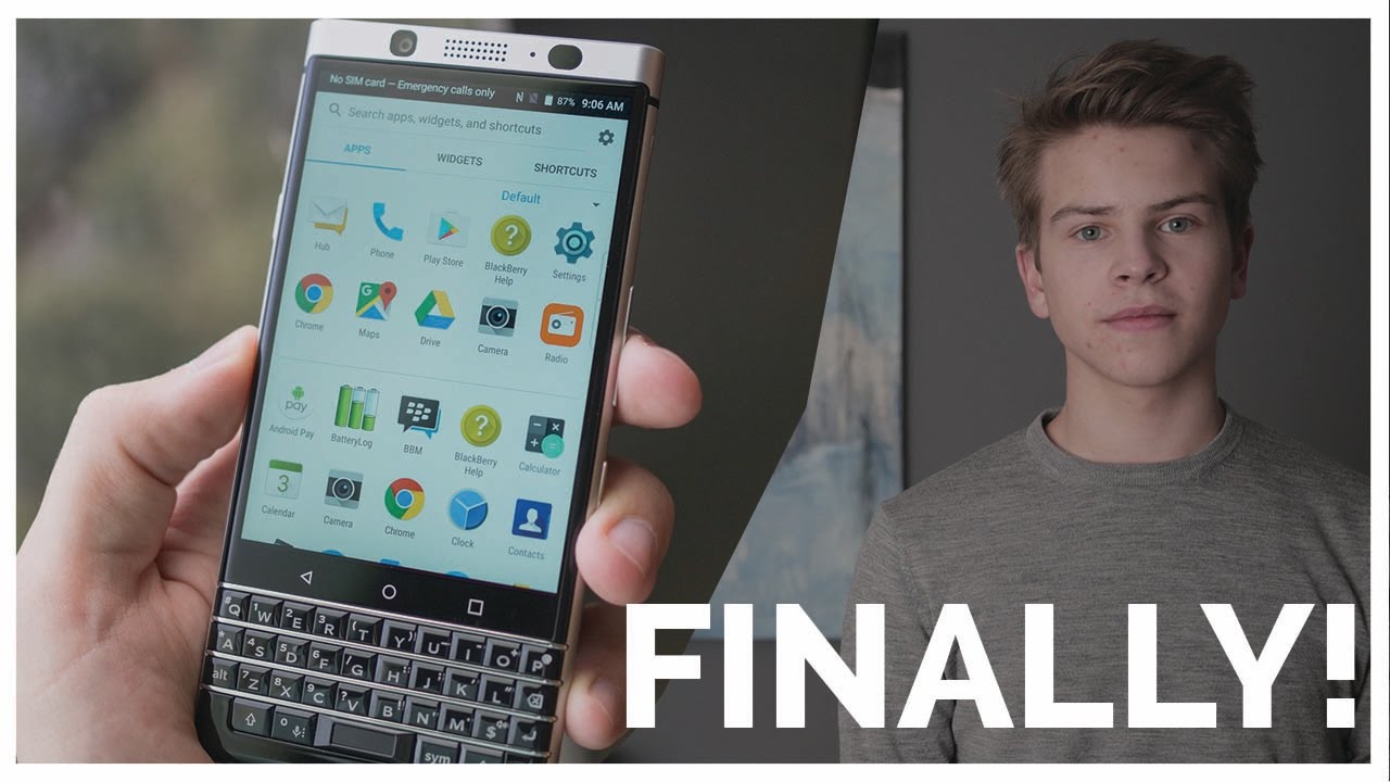 THE NEW BLACKBERRY MERCURY CES2017