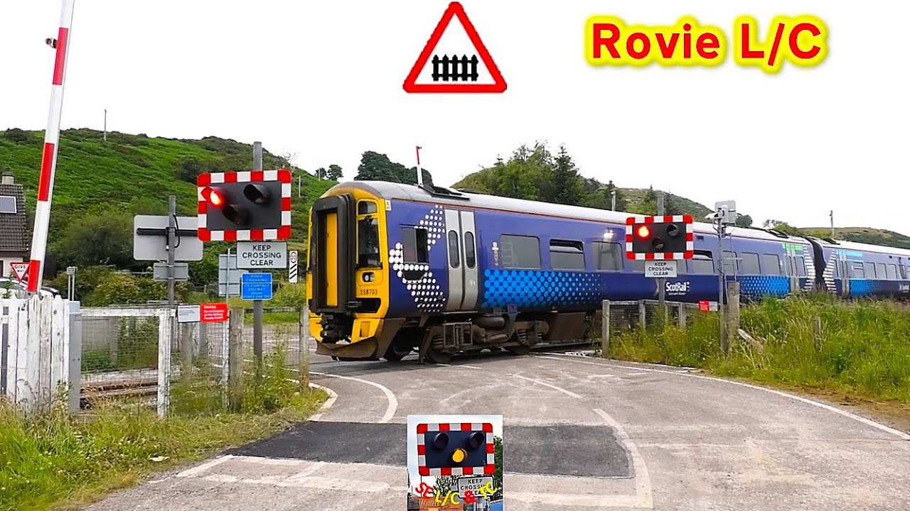 Barriers fail to lower TWICE at Rovie Level Crossing, Highland
