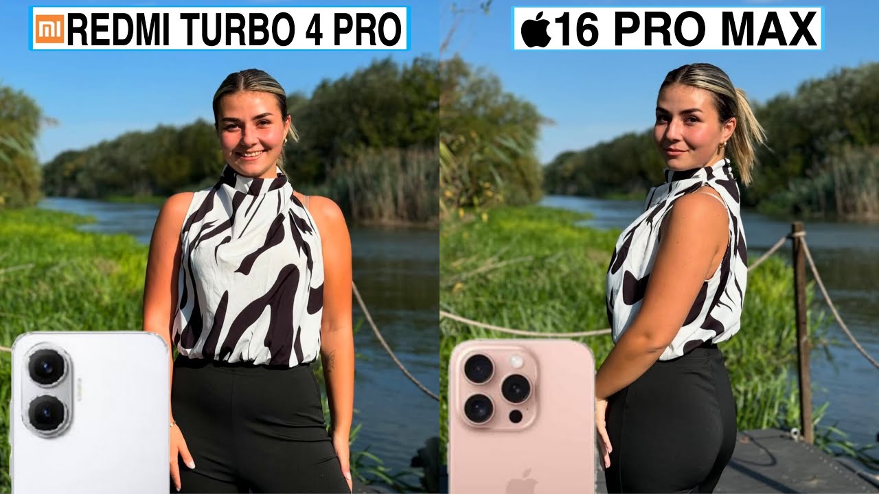 Redmi Turbo 4 Pro Vs iPhone 16 Pro Max Camera Test Comparison