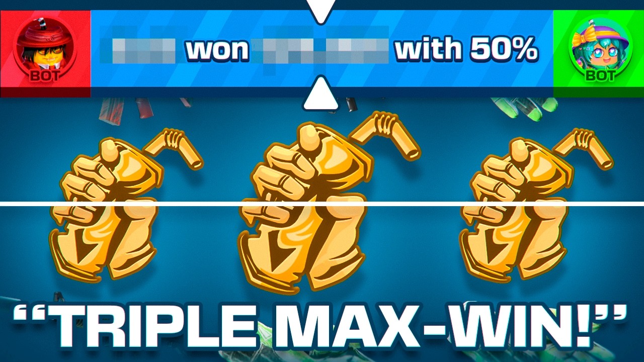 ONCE IN A LIFETIME TRIPLE MAX-WIN IN ONE ROUND!! (NEW MAX-WIN RECORD)