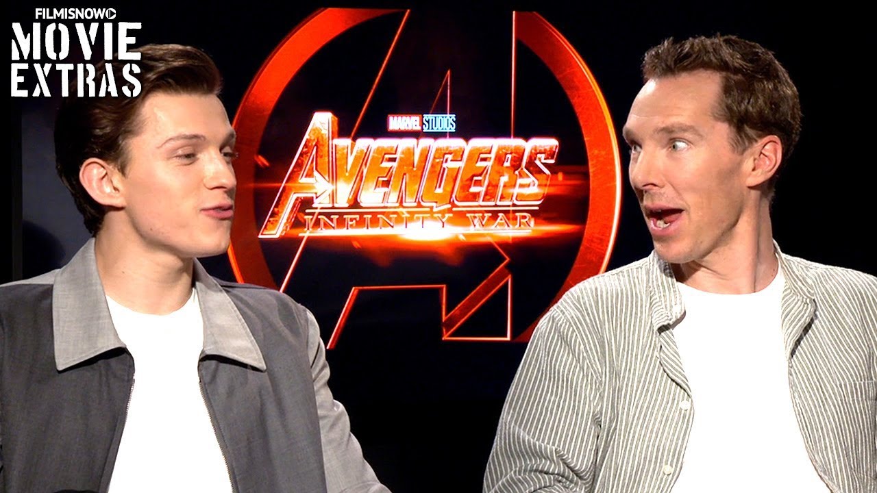AVENGERS: INFINITY WAR | Benedict Cumberbatch & Tom Holland talk about the movie