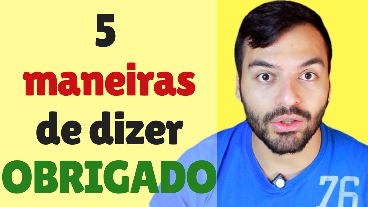 5 maneiras DIFERENTES de dizer OBRIGADO em FRANCÊS