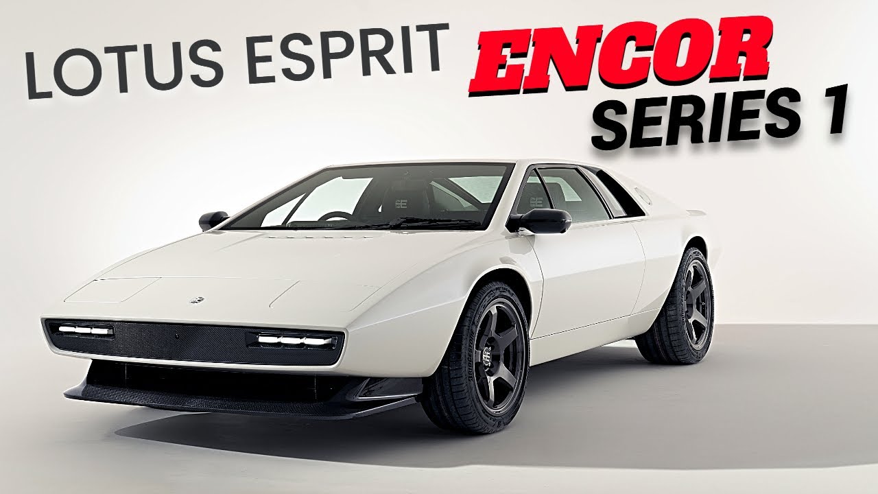 Encor Series 1 | Lotus Esprit S1 Restomod (технические характеристики, инженерные решения и истор...
