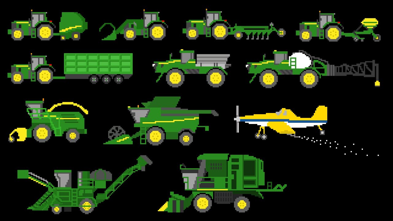 Farm Vehicles - The Kids' Picture Show (Fun & Educational Learning Video)
