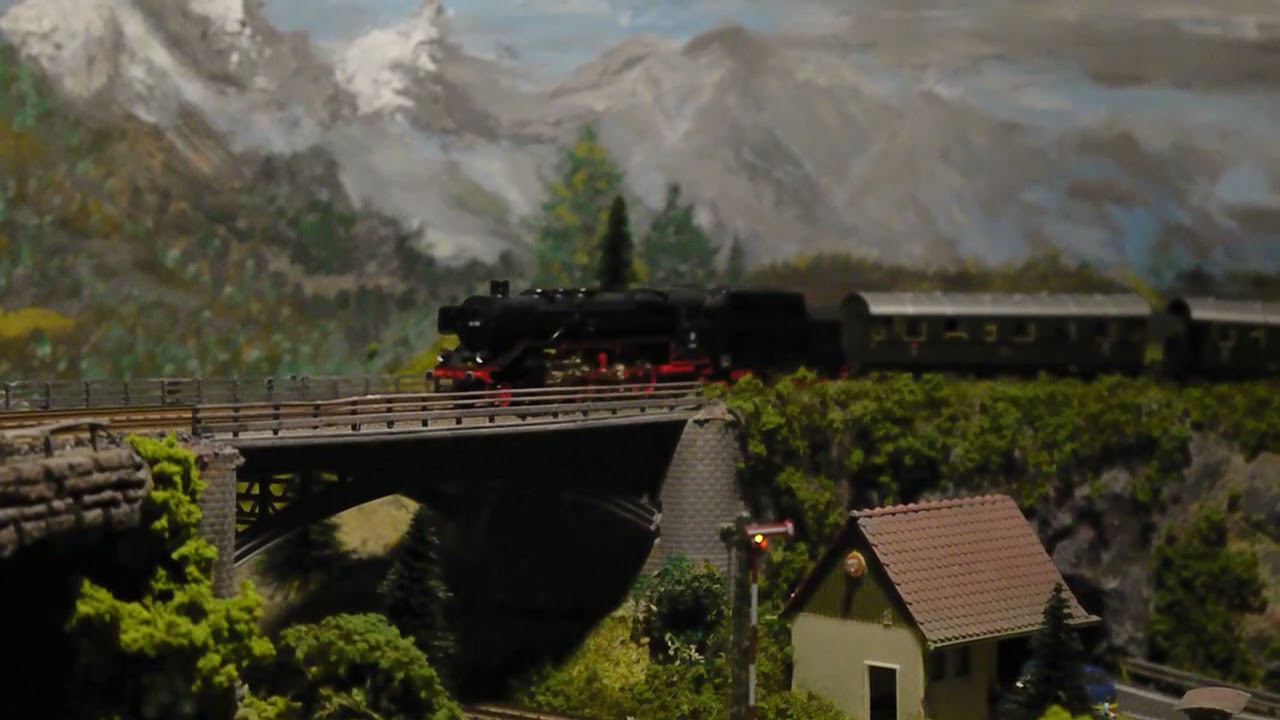 Meine Fleischmann N-Spur Eisenbahn